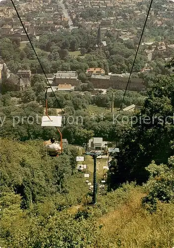 AK / Ansichtskarte  Sessellift_Chairlift_Telesiege Thale Harz Kr. Quedlinburg 