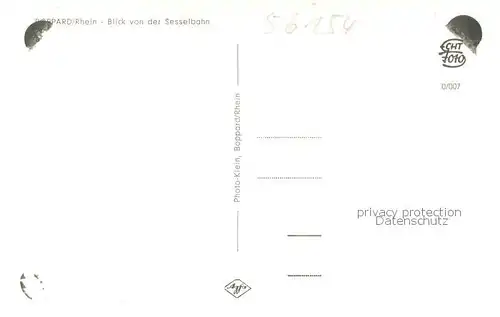 AK / Ansichtskarte  Sessellift_Chairlift_Telesiege Poppard Rhein  