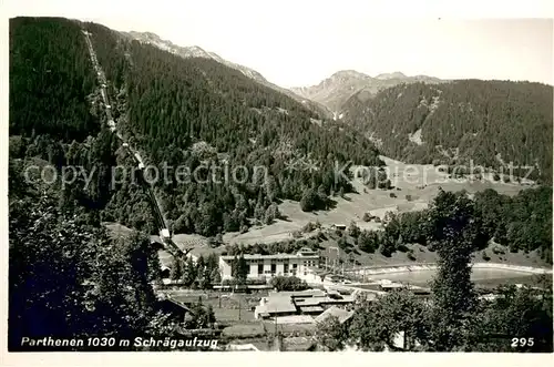 AK / Ansichtskarte  Bergbahn Parthenen  Bergbahn