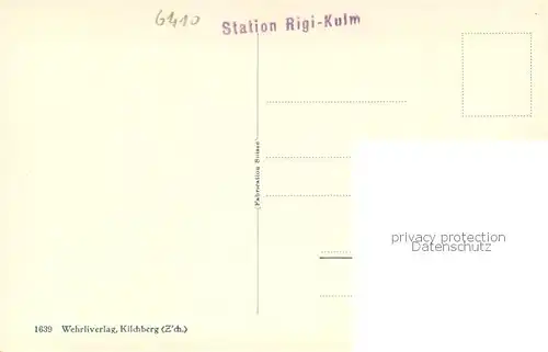 AK / Ansichtskarte  Bergbahn Rigibahn Rigi Kulm Pilatus  Bergbahn