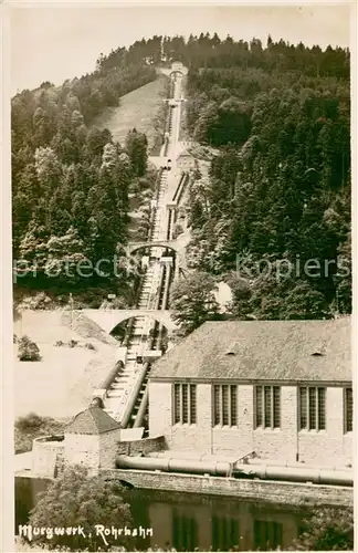 AK / Ansichtskarte  Bergbahn Murgwerk Rohrbahn Bergbahn