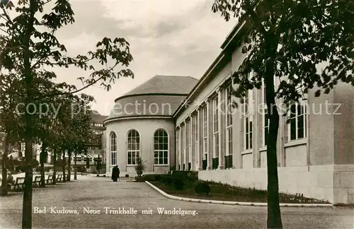 AK / Ansichtskarte  Bad_Kudowa_Kudowa-Zdroj_Niederschlesien_PL Neue Trinkhalle mit Wandelgang 