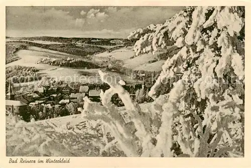 AK / Ansichtskarte  Bad_Reinerz_Duszniki-Zdrój_PL Winterpanorama 