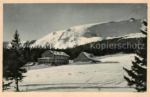 AK / Ansichtskarte  Riesengebirge_Schlesischer_Teil Schlingelbaude 