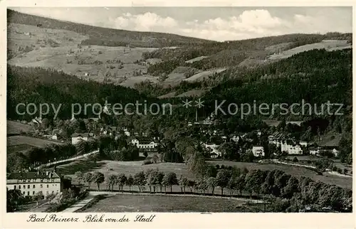 AK / Ansichtskarte  Bad_Reinerz_Duszniki-Zdrój_PL Blick von der Stadt 