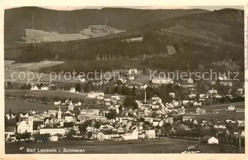 AK / Ansichtskarte 73820221 Bad_Landeck_Schlesien_PL Panorama 