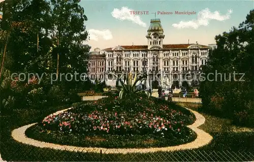 AK / Ansichtskarte 73820234 Trieste_Triest_IT Palazzo Municipale 