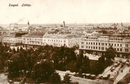 AK / Ansichtskarte 73820247 Szeged_HU Panorama Feldpost 