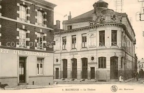 AK / Ansichtskarte Maubeuge_59 Le Theatre 