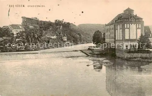 AK / Ansichtskarte  Bad_Koesen Gradierwerk Bad_Koesen