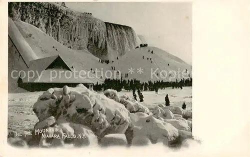 AK / Ansichtskarte 73820271 Niagara-Falls_New-York_USA The Ice Mountain 