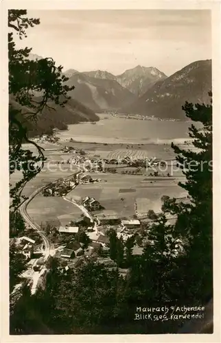 AK / Ansichtskarte  Maurach_Achensee_TiroL_AT Panorama mit Karwendelblick 