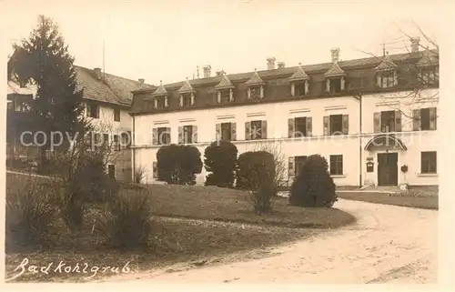 AK / Ansichtskarte  Bad_Kohlgrub Kurhaus Bad_Kohlgrub