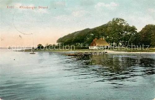 AK / Ansichtskarte  Kiel Kitzeberger Strand Kiel