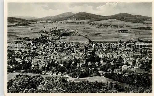 AK / Ansichtskarte  Loebau_Sachsen Blick vom Loebauer Berg Loebau Sachsen