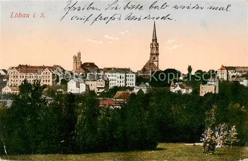 AK / Ansichtskarte  Loebau_Sachsen Stadtansicht Loebau Sachsen