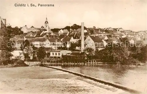 AK / Ansichtskarte  Colditz Panorama Colditz