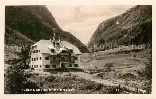 AK / Ansichtskarte  Ploecknerhaus_Mauthen_Koetschach-Mauthen_Kaernten_AT Panorama 