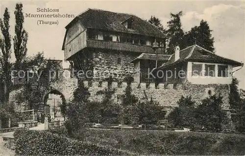 AK / Ansichtskarte Roggwil_TG Schloss Mammertshofen Roggwil_TG