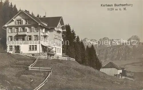 AK / Ansichtskarte Buchs__Buchs Werdenberg_SG Kurhaus Buchserberg 