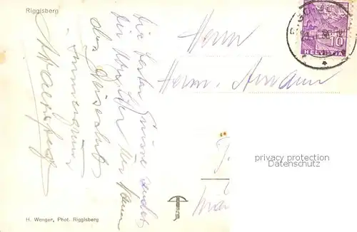 AK / Ansichtskarte Riggisberg Panorama Riggisberg
