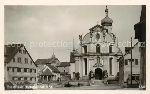 AK / Ansichtskarte Rorschach_Bodensee_SG Kolumbanskirche 