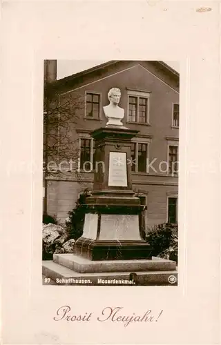 AK / Ansichtskarte Schaffhausen__SH Moserdenkmal 