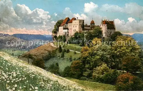 AK / Ansichtskarte Lenzburg_AG Schloss Lenzburg Lenzburg AG