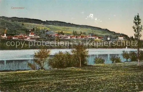 AK / Ansichtskarte Gerzensee_BE Panorama 