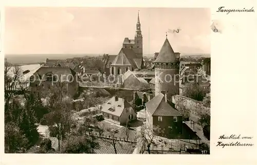 AK / Ansichtskarte  Tangermuende Blick vom Kapitelturm Tangermuende