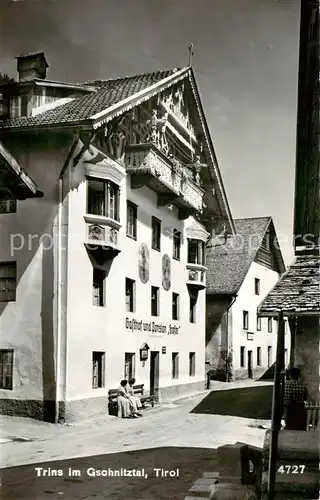 AK / Ansichtskarte  Trins_Innsbruck im Gschnitztal Gasthof Pension Hofer Trins Innsbruck