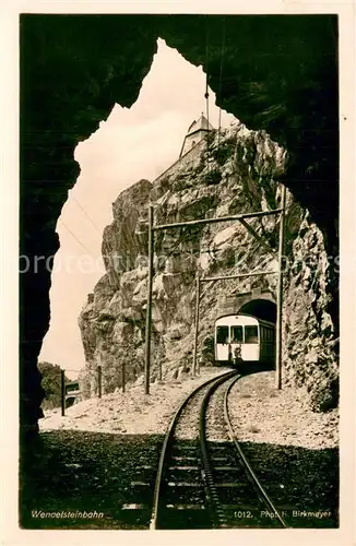 AK / Ansichtskarte  Bergbahn Wendelsteinbahn Bergbahn