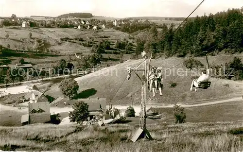 AK / Ansichtskarte  Sessellift_Chairlift_Telesiege Bergstadt St. Andreasberg Oberharz  