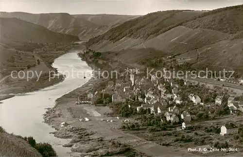 AK / Ansichtskarte 73820531 Bullay_Mosel Fliegeraufnahme Bullay_Mosel