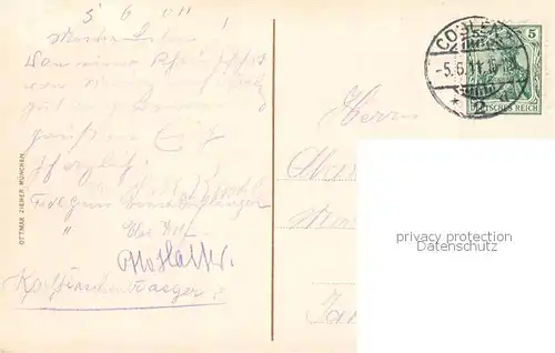 AK / Ansichtskarte  Caub_Kaub_Rhein Bluecher Denkmal 