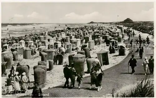 AK / Ansichtskarte  Norderney_Nordseebad Strandpartie Norderney_Nordseebad