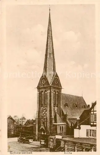 AK / Ansichtskarte  Schwarzenbek Kirche Schwarzenbek