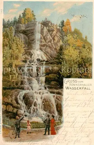 AK / Ansichtskarte 73820563 Romkerhaller-Wasserfall_Goslar Ansicht 
