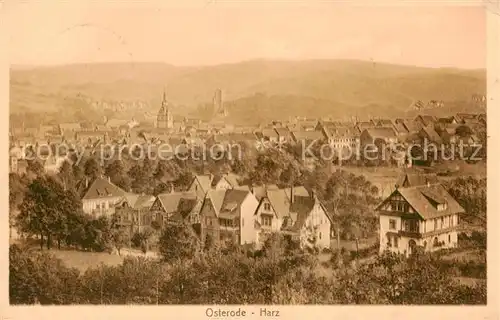 AK / Ansichtskarte  Osterode_Harz Panorama Osterode_Harz