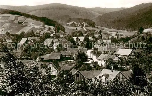 AK / Ansichtskarte  Ziegenhagen_Witzenhausen Panorama Ziegenhagen Witzenhausen