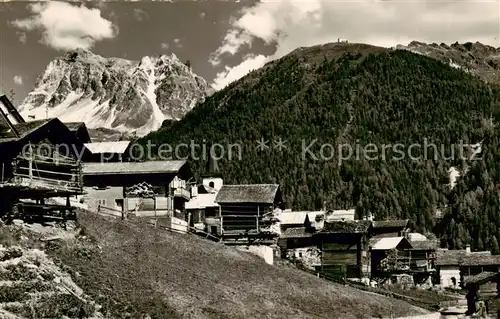 AK / Ansichtskarte St_Luc_VS Village et Mont Tounot Alpes Valoises 