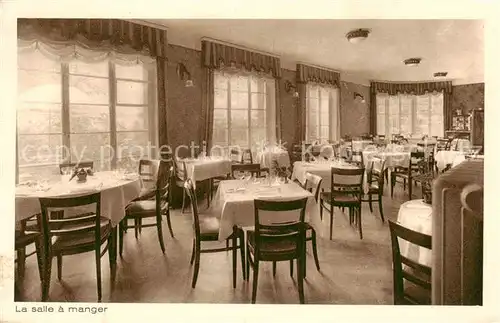 AK / Ansichtskarte Crans sur Sierre Carlton Hotel Salle a manger Crans sur Sierre