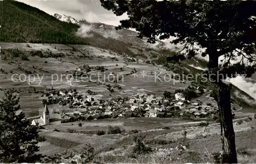 AK / Ansichtskarte Vercorin sur Sierre_VS Panorama et les Mayens Alpes Valoises 