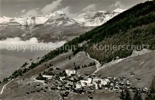 AK / Ansichtskarte St_Luc_VS Panorama Mont Bonvin Wildstrubel Walliser Alpen 