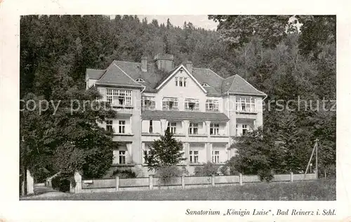 AK / Ansichtskarte  Bad_Reinerz_Duszniki-Zdrój_PL Sanatorium Koenigin Luise 