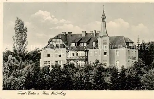 AK / Ansichtskarte  Bad_Kudowa_Kudowa-Zdroj_Niederschlesien_PL Haus Gutenberg 