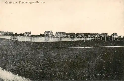 AK / Ansichtskarte  Flemmingen-Hartha_Hartha_Doebeln Panorama 