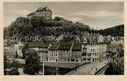 AK / Ansichtskarte  Greiz_Thueringen Blick zum Schloss Greiz Thueringen