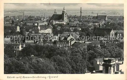 AK / Ansichtskarte  Brandenburg__Havel Stadtpanorama 