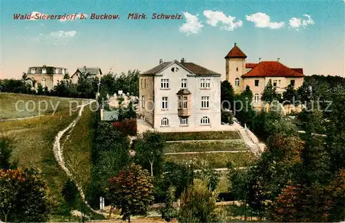 AK / Ansichtskarte  Wald-Sieversdorf_Waldsieversdorf Teilansicht 